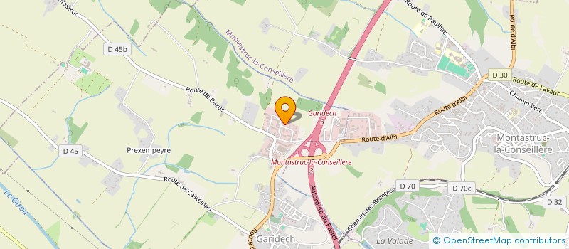 localisation de l'entreprise THOREAU AM  GARIDECH