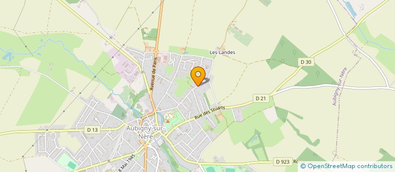 localisation de l'entreprise THOREL  AUBIGNY-SUR-NERE