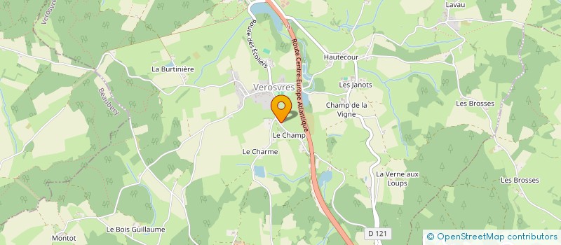 localisation de l'entreprise THORENOV  VEROSVRES