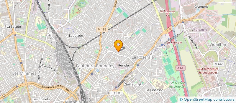 localisation de l'entreprise THORET CONSEIL  TOULOUSE