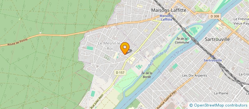localisation de l'entreprise THORLABS SAS à PUTEAUX