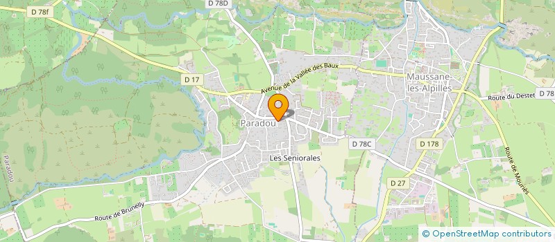 localisation de l'entreprise THORNLEY HOLDINGS  PARADOU