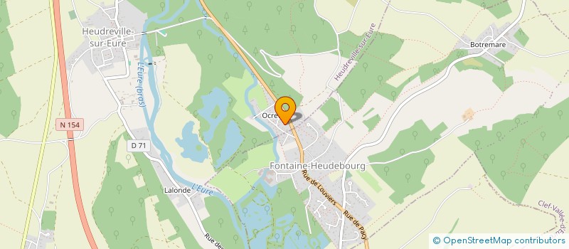 localisation de l'entreprise THORO-LS  HEUDREVILLE-SUR-EURE