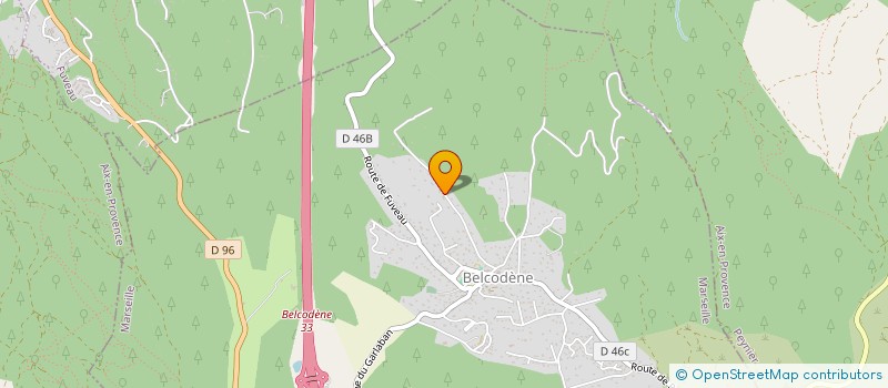 localisation de l'entreprise THORONDOR  BELCODENE
