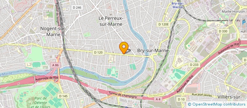 localisation de l'entreprise THOROZA  LE PERREUX-SUR-MARNE