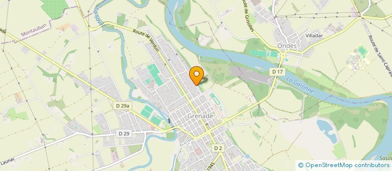 localisation de l'entreprise THORP  GRENADE