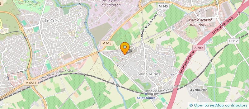 localisation de l'entreprise THORUS CONSEIL  SAINT-AUNES