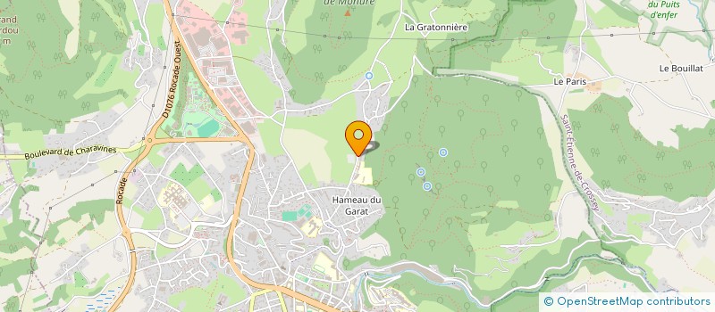 localisation de l'entreprise THORUSAN  VOIRON