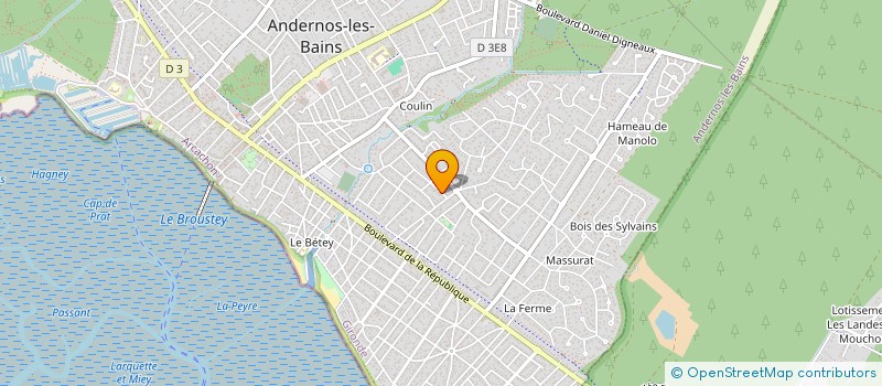 localisation de l'entreprise THORVALMY  ANDERNOS-LES-BAINS