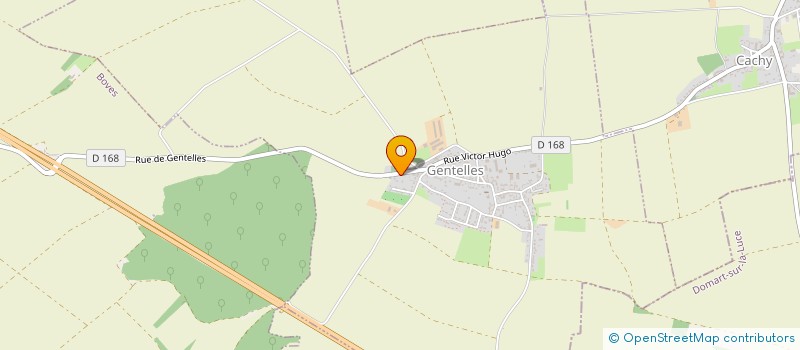 localisation de l'entreprise THORY HOME CONCEPT à GENTELLES