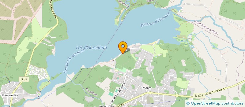 localisation de l'entreprise THOS INDIVISION  AUREILHAN