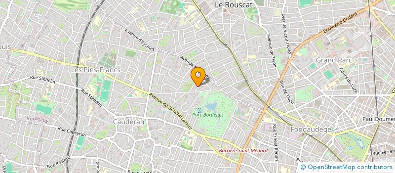 localisation de l'entreprise THOSCA  BORDEAUX