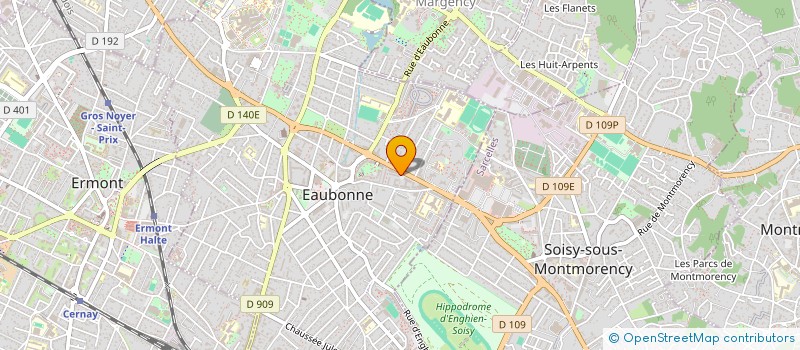 localisation de l'entreprise THOSIAN à EAUBONNE