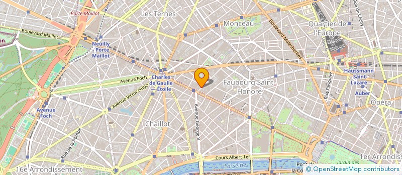 localisation de l'entreprise THOT COMPETITION INTELLIGENCE SA  PARIS