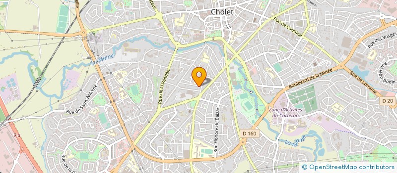 localisation de l'entreprise THOT CONSULTING à CHOLET