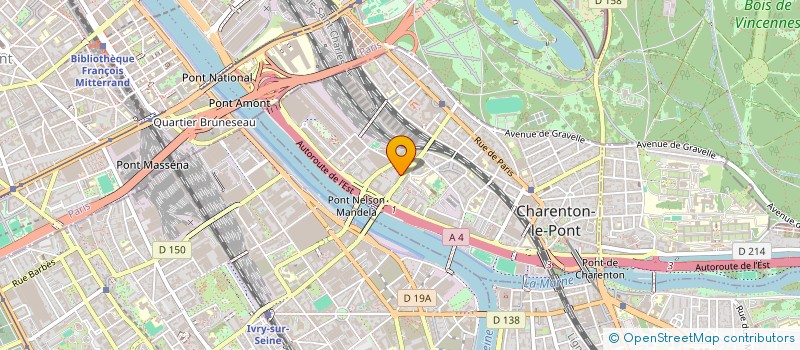 localisation de l'entreprise THOTH TECHNOLOGIES  CHARENTON-LE-PONT