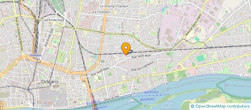 localisation de l'entreprise THOTIPAU à ORLEANS