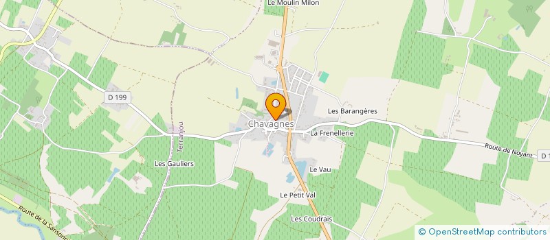 localisation de l'entreprise THOUARCE SOLIDARITE à BELLEVIGNE-EN-LAYON