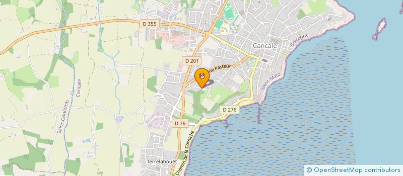 localisation de l'entreprise THOUIR SEMIYA ET CALLETEAU JEAN-MICHEL  CANCALE