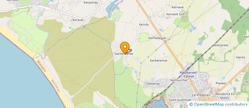 localisation de l'entreprise THOUMELIN  PLOUHARNEL