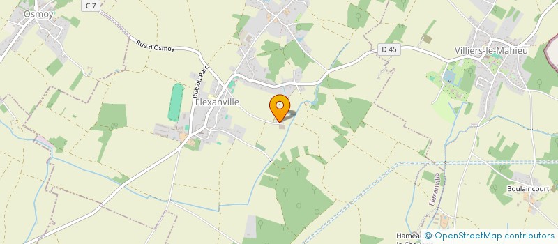 localisation de l'entreprise THOUMIEUX  FLEXANVILLE