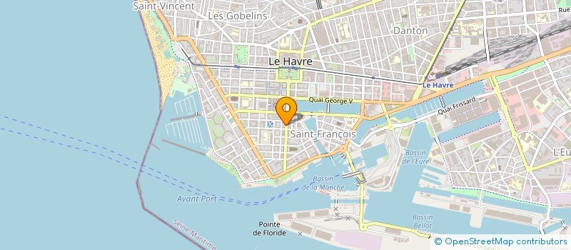 localisation de l'entreprise THOUMYRE SARL à LE HAVRE