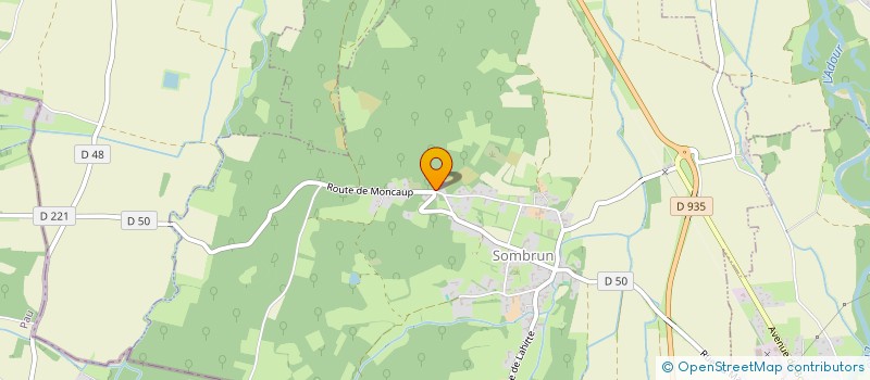 localisation de l'entreprise THOUVENIN  LASCAZERES