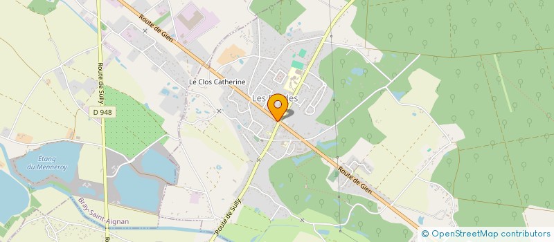 localisation de l'entreprise THOUVENY INDUSTRIE DU BOIS à BRAY-SAINT-AIGNAN