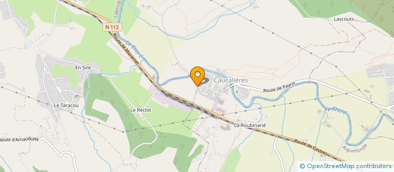 localisation de l'entreprise THOUY  LABRUGUIERE