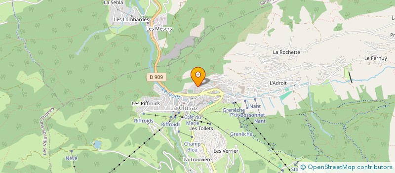 localisation de l'entreprise THOVEX / IGONET à LA CLUSAZ