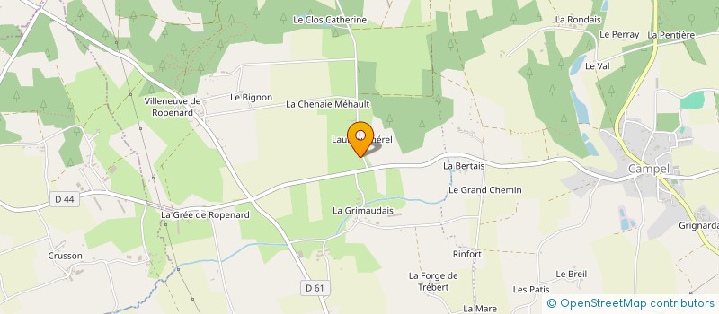 localisation de l'entreprise THOXAM  VAL D'ANAST