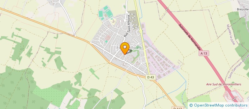 localisation de l'entreprise THOZ  ECQUEVILLY