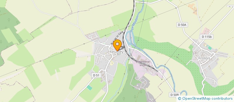 localisation de l'entreprise THP CONCEPT  ESSEY-LES-NANCY