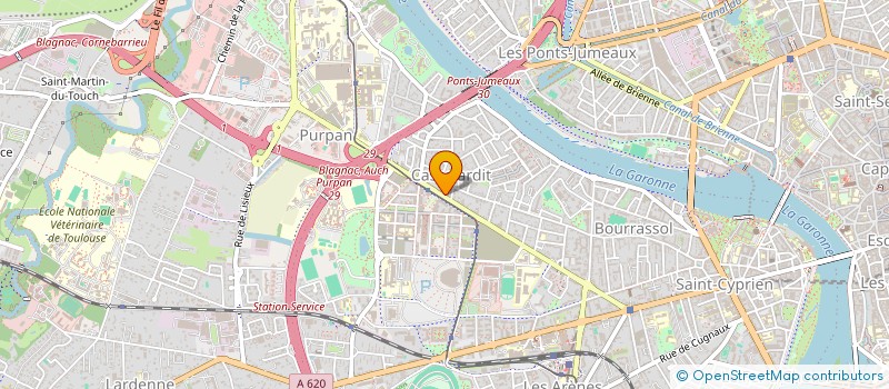 localisation de l'entreprise THPJ à TOULOUSE