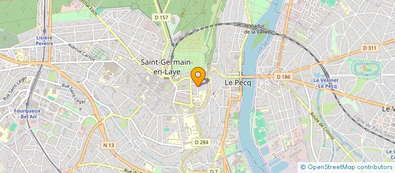 localisation de l'entreprise THR CONSEIL  SAINT-GERMAIN-EN-LAYE