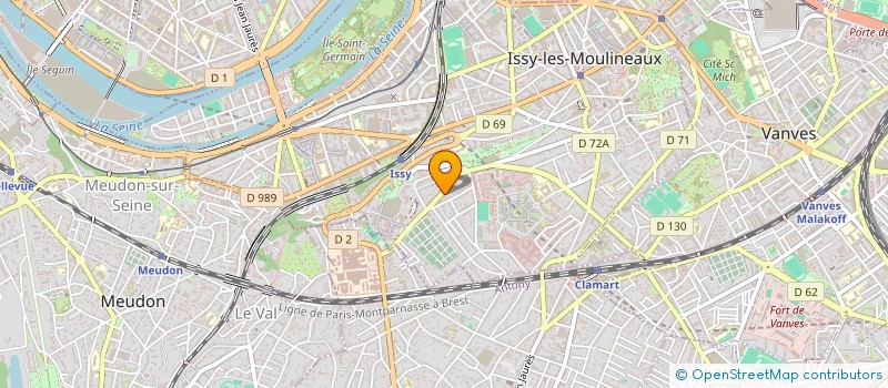 localisation de l'entreprise THR TECHNOLOGY à ISSY-LES-MOULINEAUX