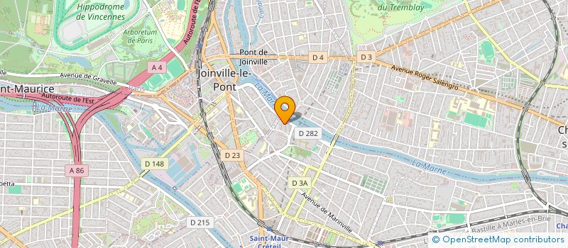 localisation de l'entreprise THREE ARTS à SAINT-MAUR-DES-FOSSES