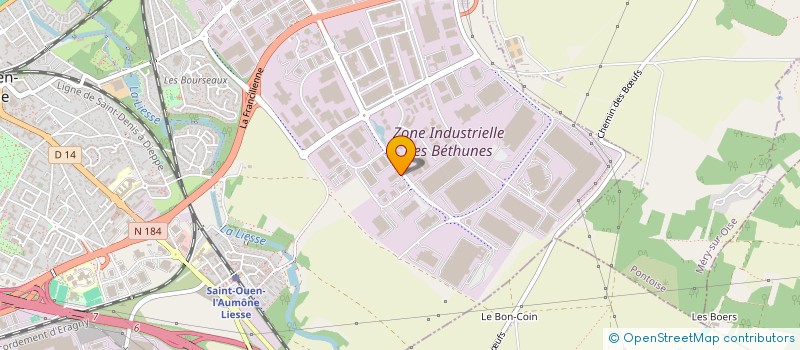 localisation de l'entreprise THREE BOND WINE &DINE FRANCE à SAINT-OUEN-L'AUMONE