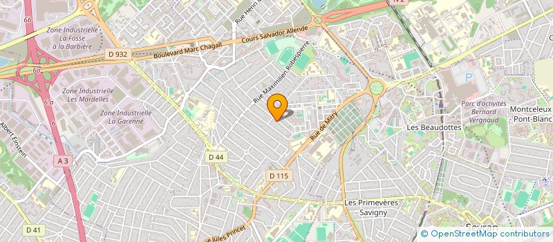 localisation de l'entreprise THREE BROTHERS à AULNAY SOUS BOIS
