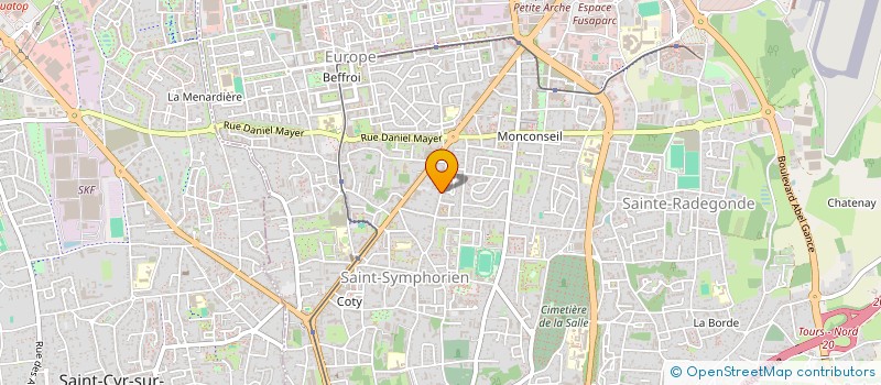 localisation de l'entreprise THREE CLOVER PROPERTIES  TOURS