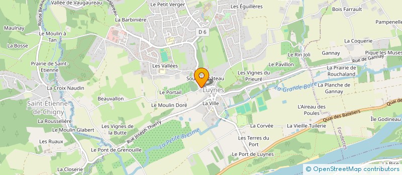 localisation de l'entreprise THREEPWOOD  LUYNES