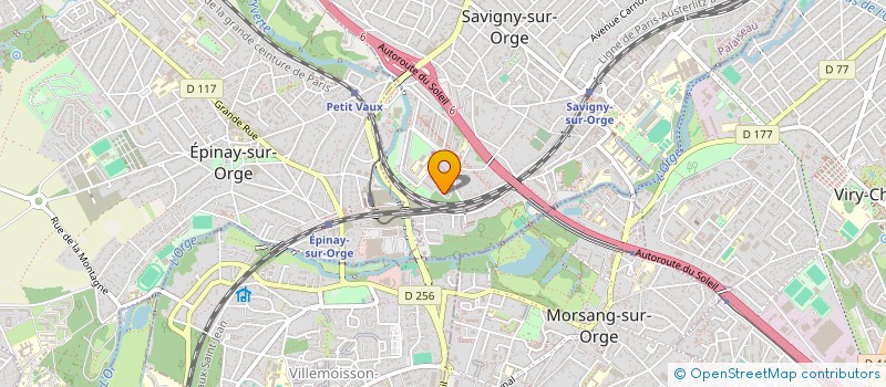 localisation de l'entreprise THREEVISION à SAVIGNY-SUR-ORGE