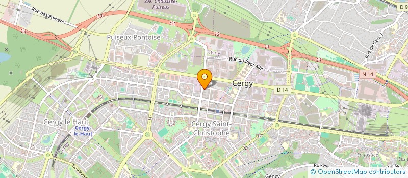 localisation de l'entreprise THRIVE INVESTMENTS CORPORATION  CERGY