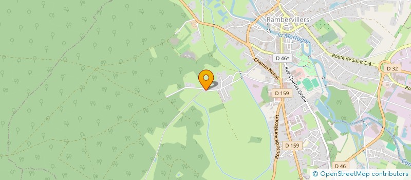 localisation de l'entreprise THRO-MIGNON  VOMECOURT