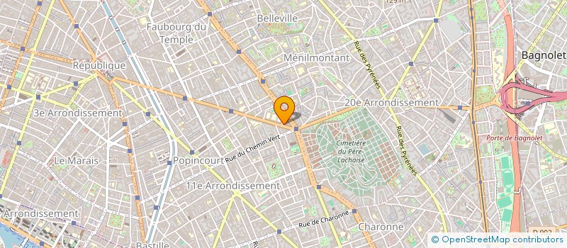 localisation de l'entreprise THROMAT  PARIS