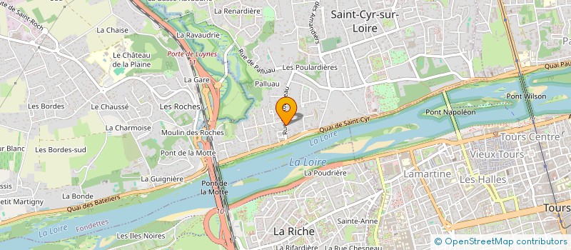 localisation de l'entreprise THRONE OF THANATOS (TOT)  SAINT-CYR-SUR-LOIRE