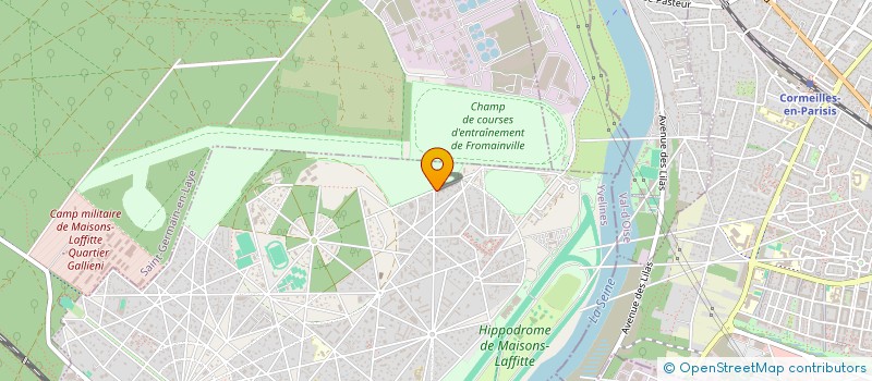 localisation de l'entreprise THRP à MAISONS-LAFFITTE