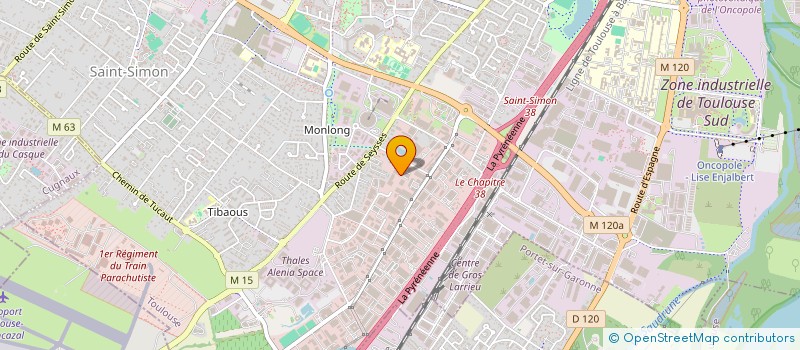 localisation de l'entreprise THRS CONCEPTION à TOULOUSE