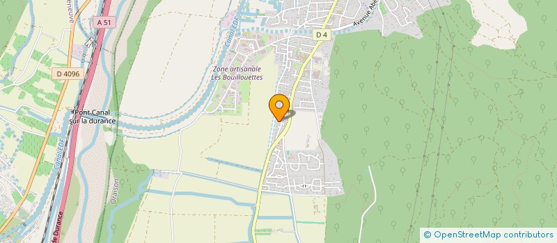 localisation de l'entreprise THSR  ORAISON