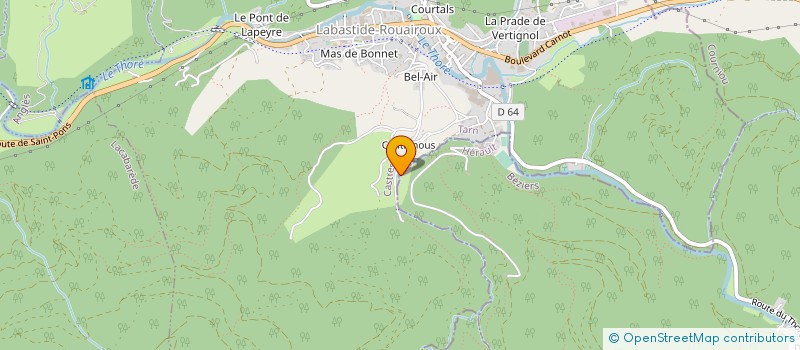 localisation de l'entreprise THT BIO-SCIENCE à VERRERIES-DE-MOUSSANS